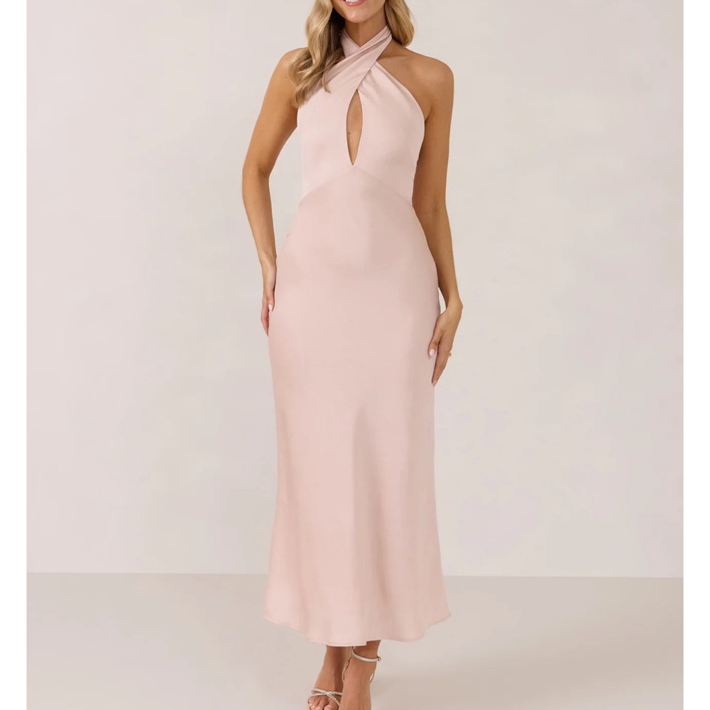 Park and Fifth Co Bridesmaid Cooper Dress in Blush